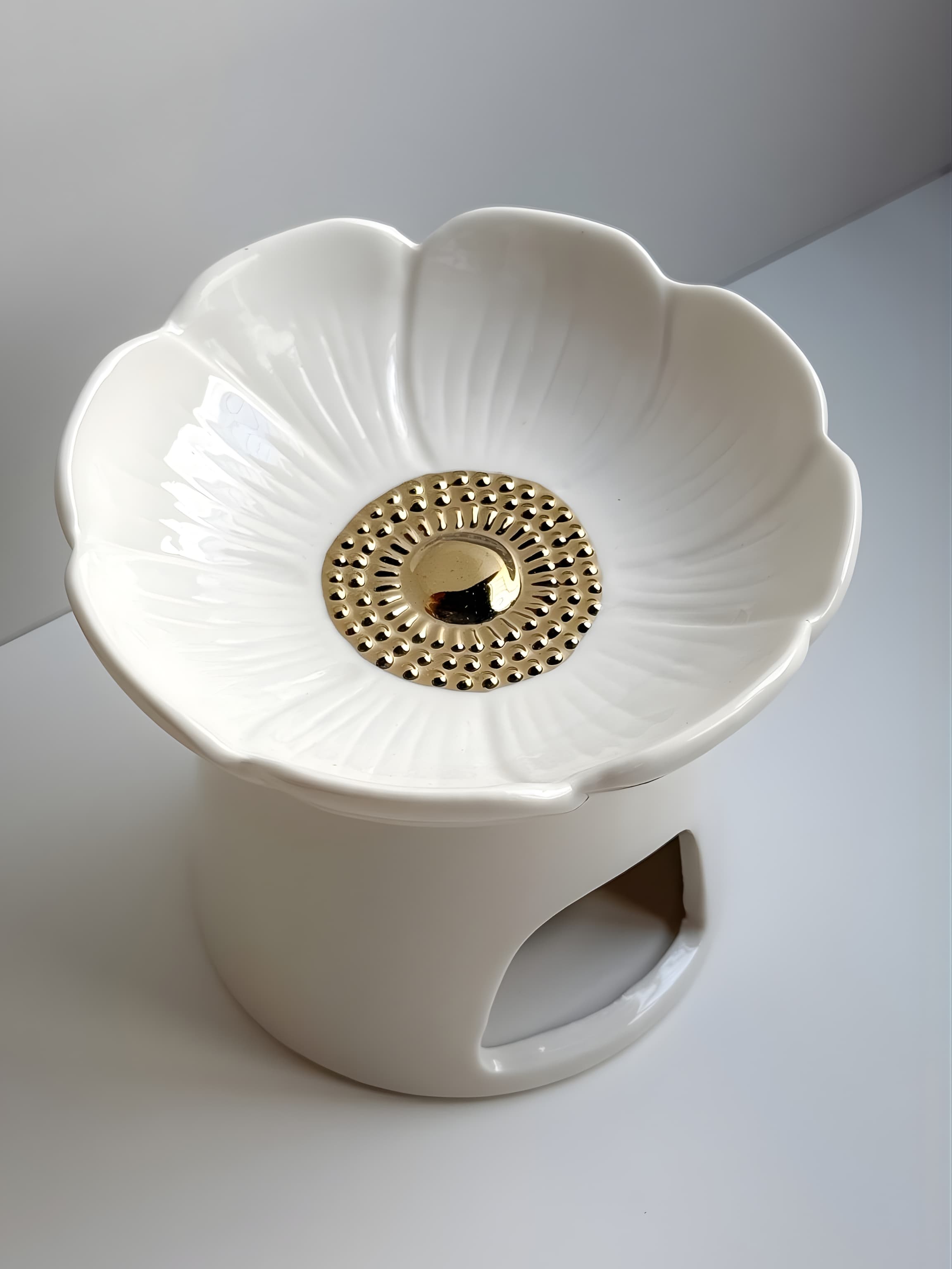 Quemador "Flor Peonia"