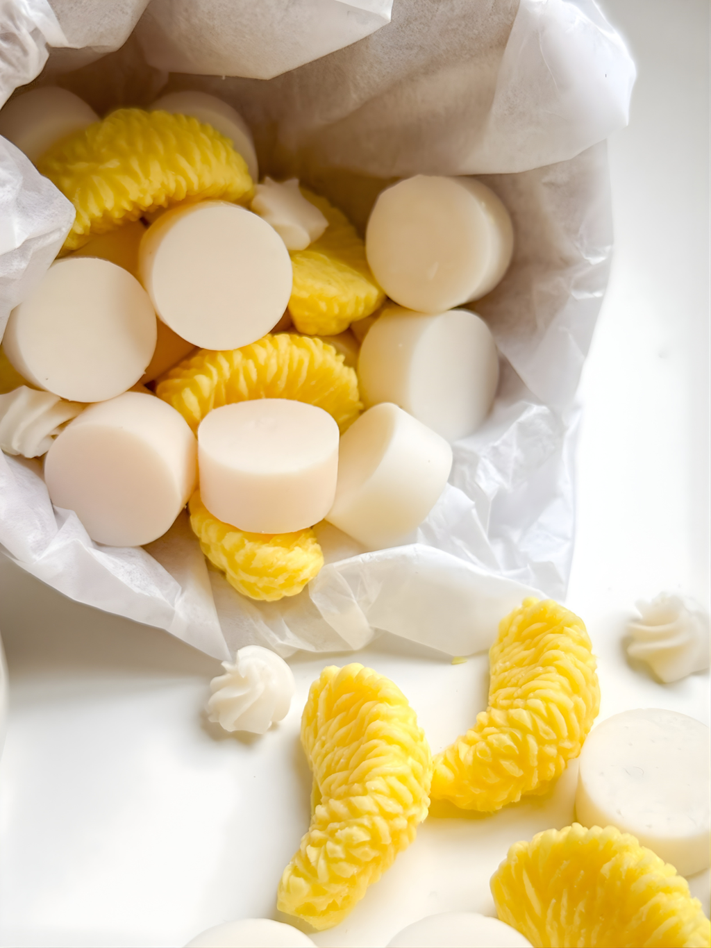 Wax Melts Mousse de Limón