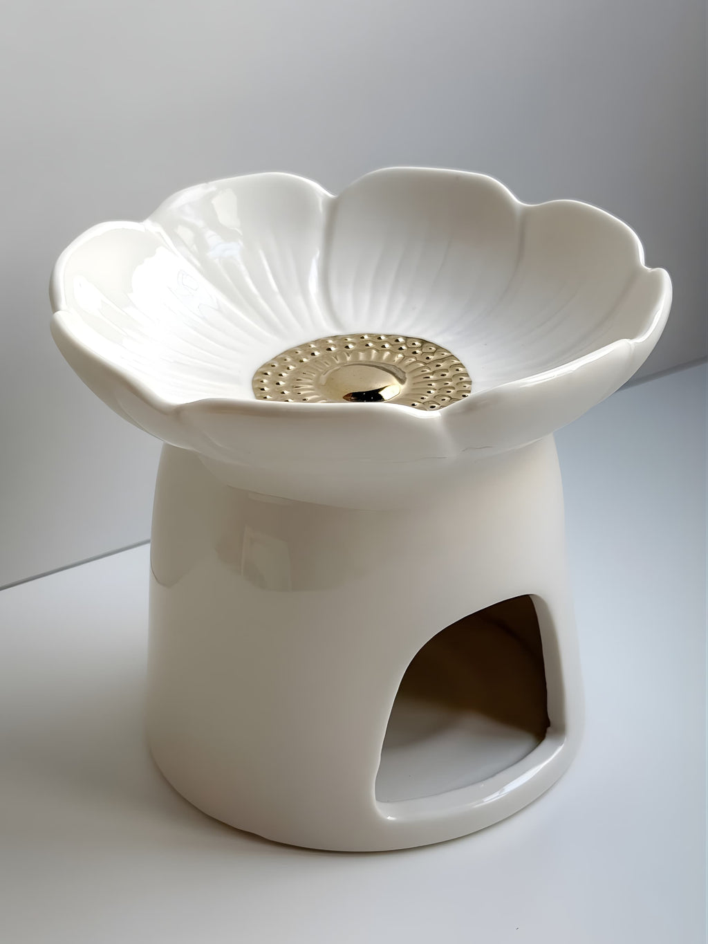 Quemador "Flor Peonia"