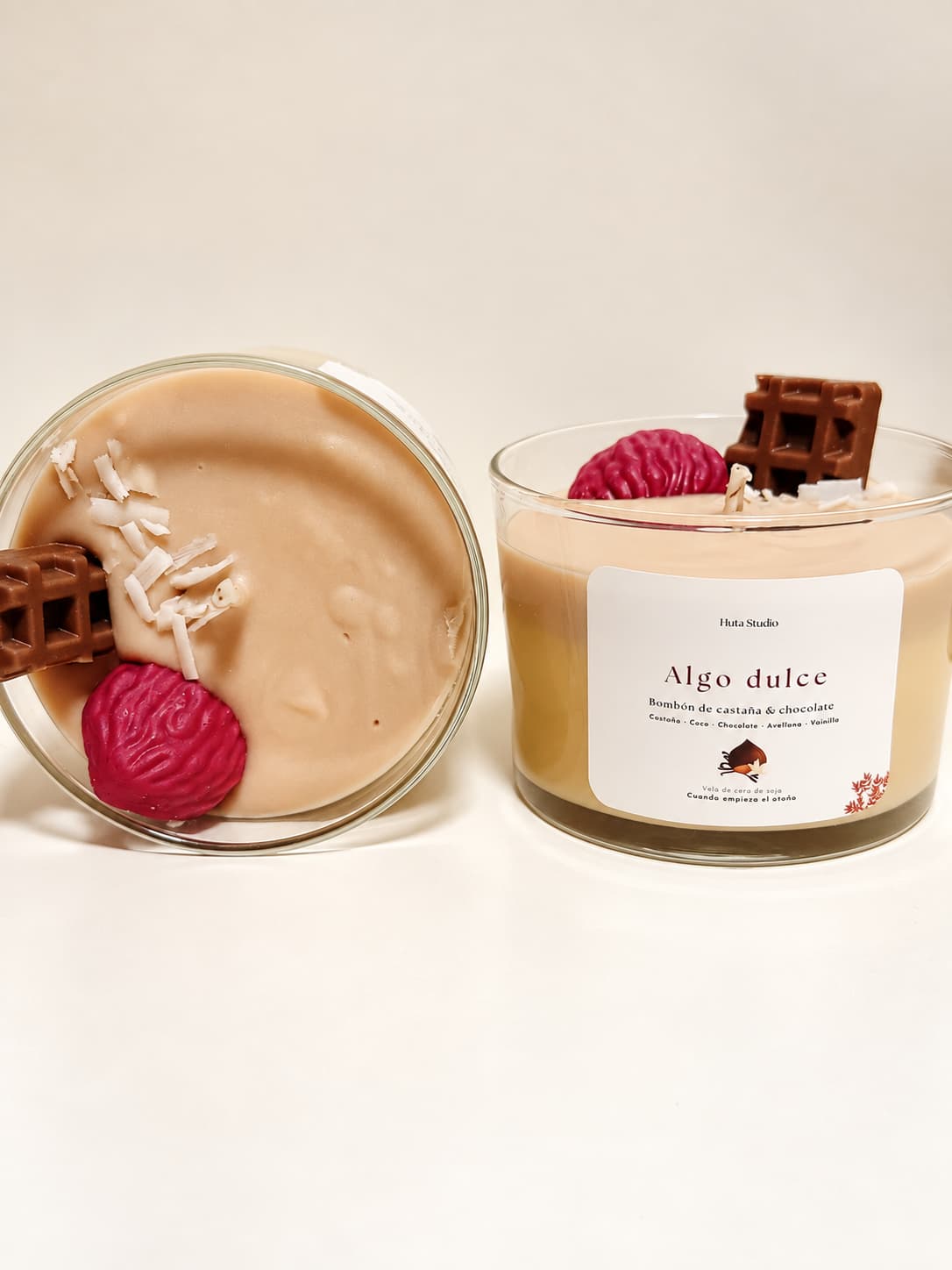 Vela Bombón de Castaña & Chocolate Brownie