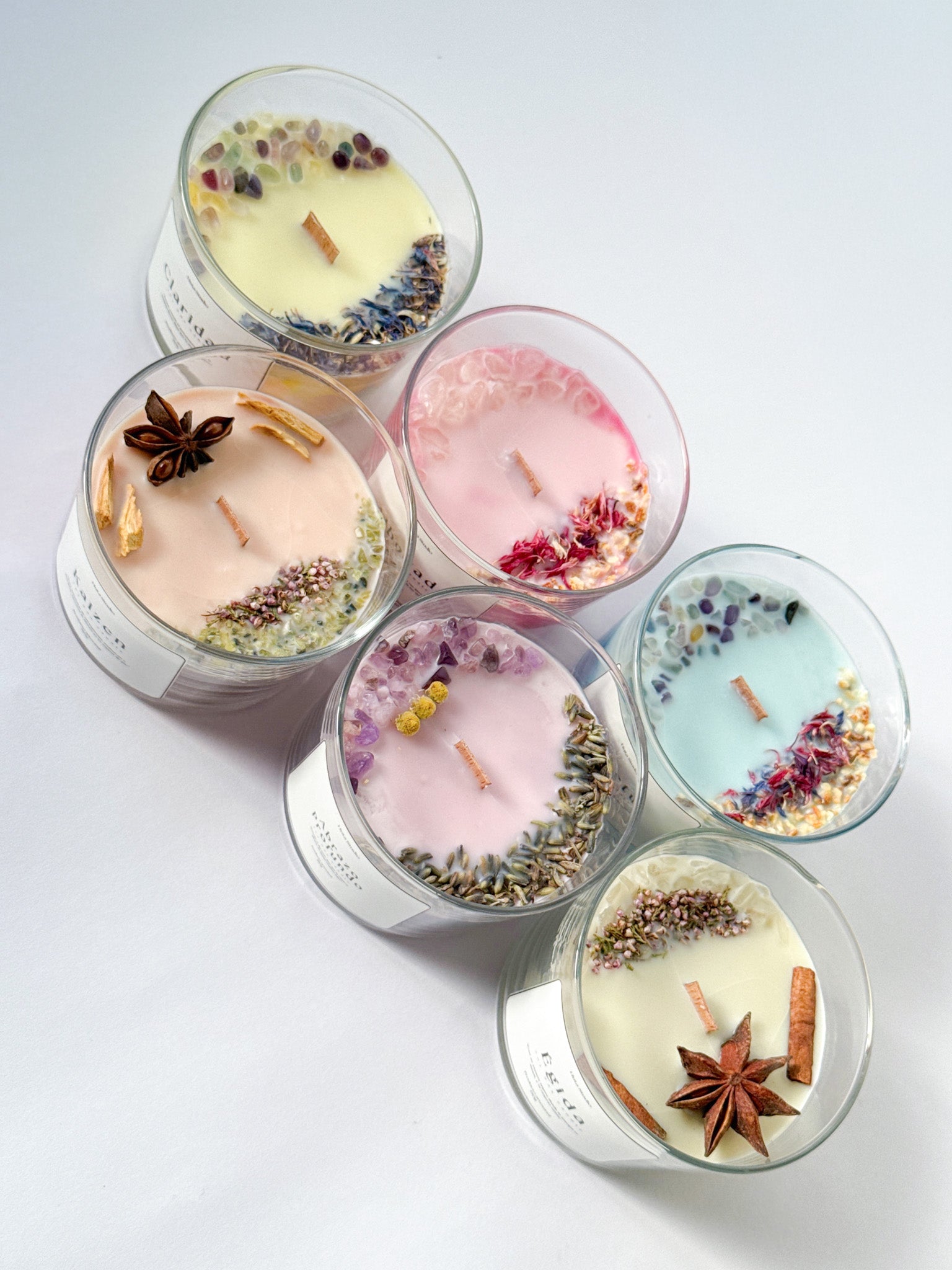 Pack 6 Velas Aromáticas