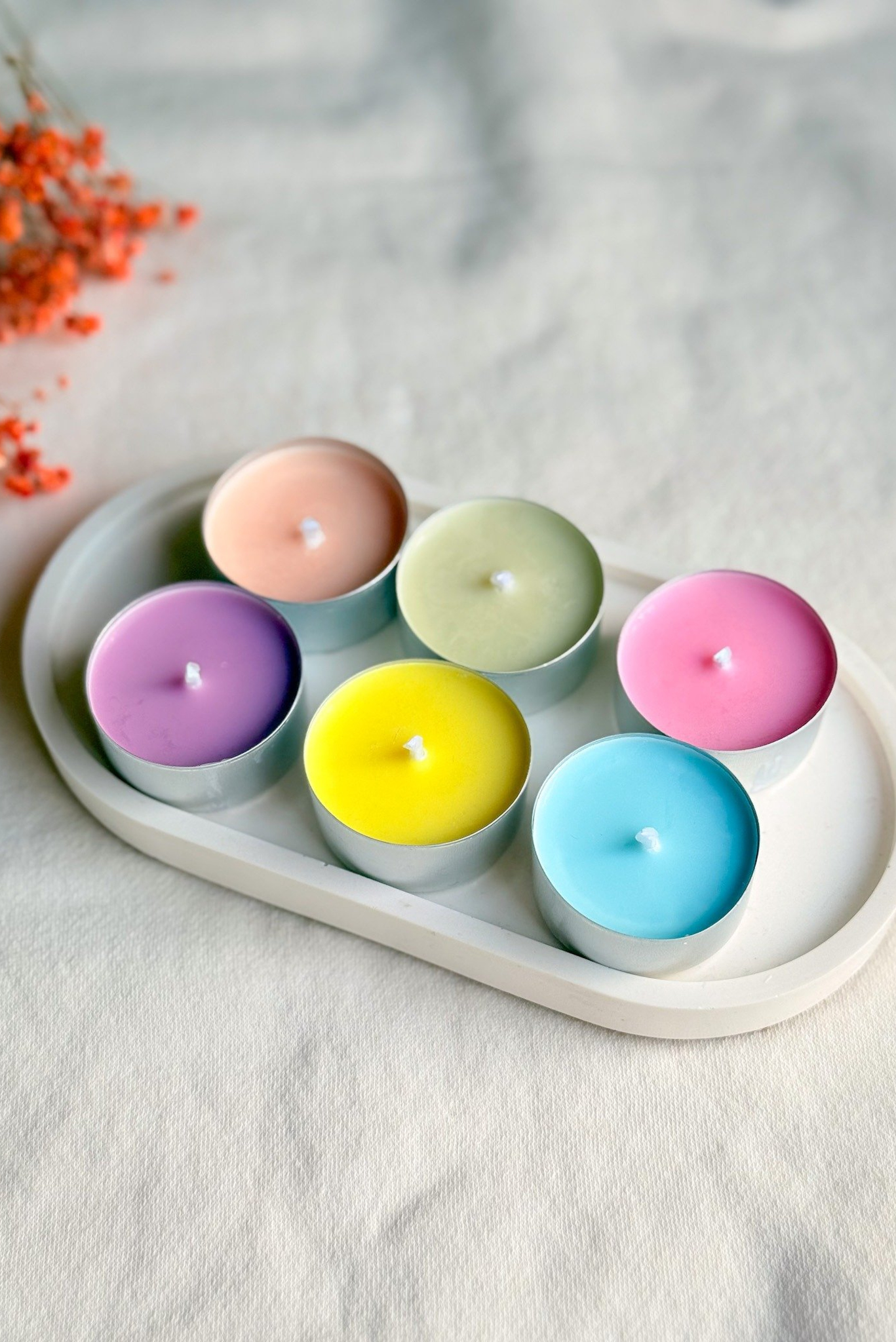 Pack Descubrimiento - 6 mini velas Aromaticas