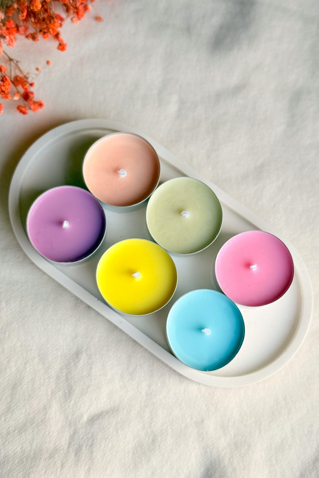 Pack Descubrimiento - 6 mini velas Aromaticas