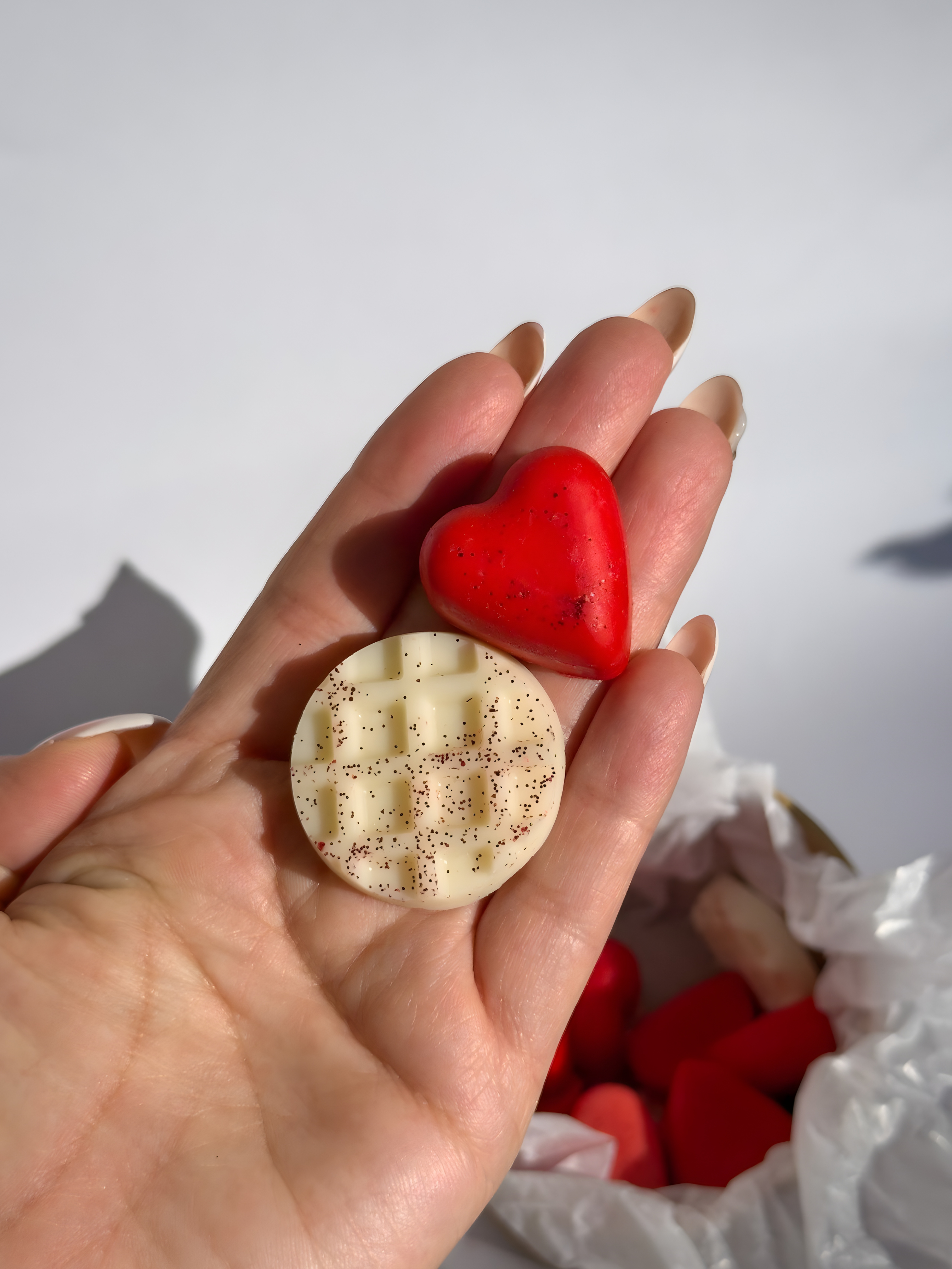 Wax Melt de Frambuesa & Vainilla (Amor dulce)