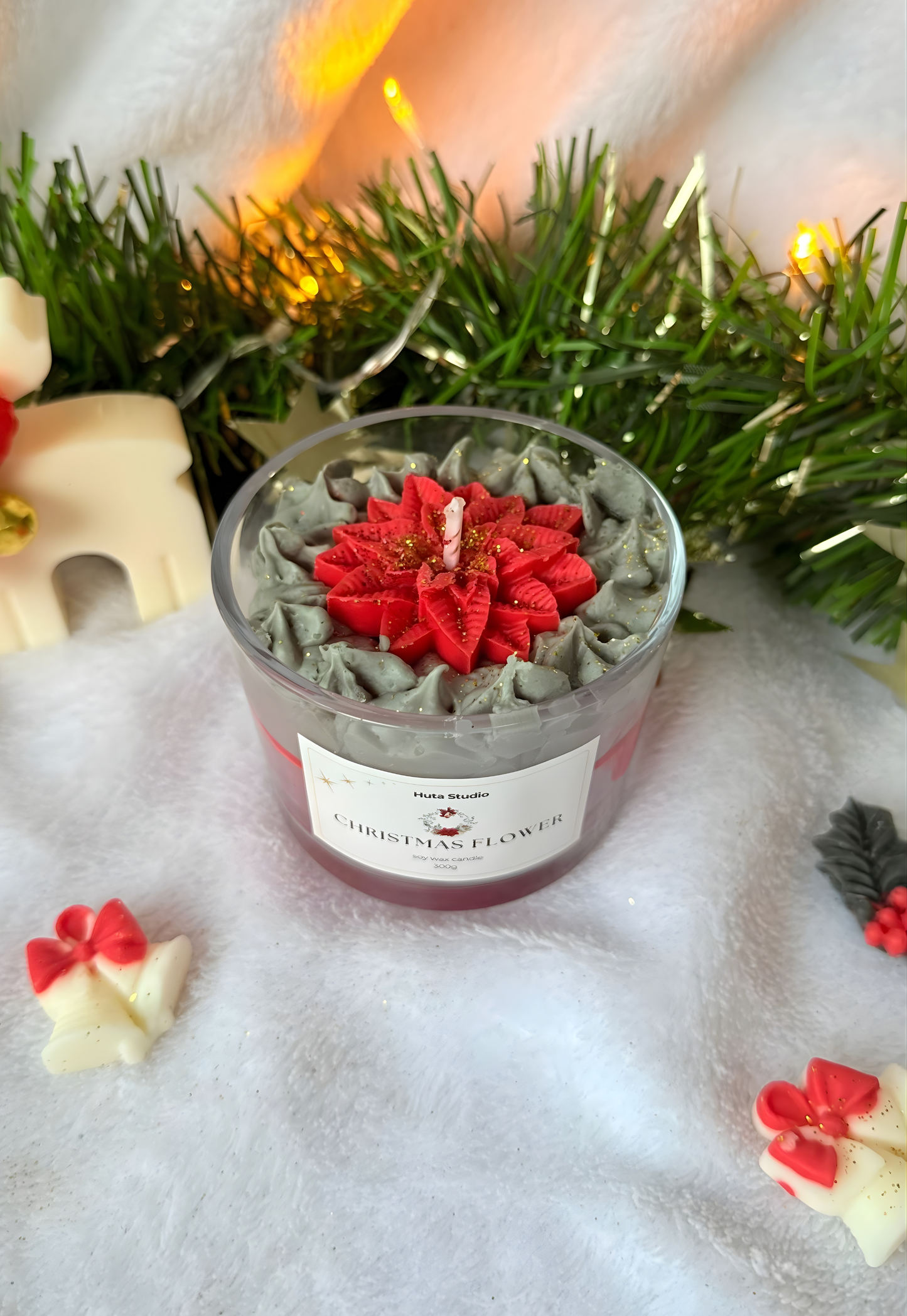 Vela Flor de navidad