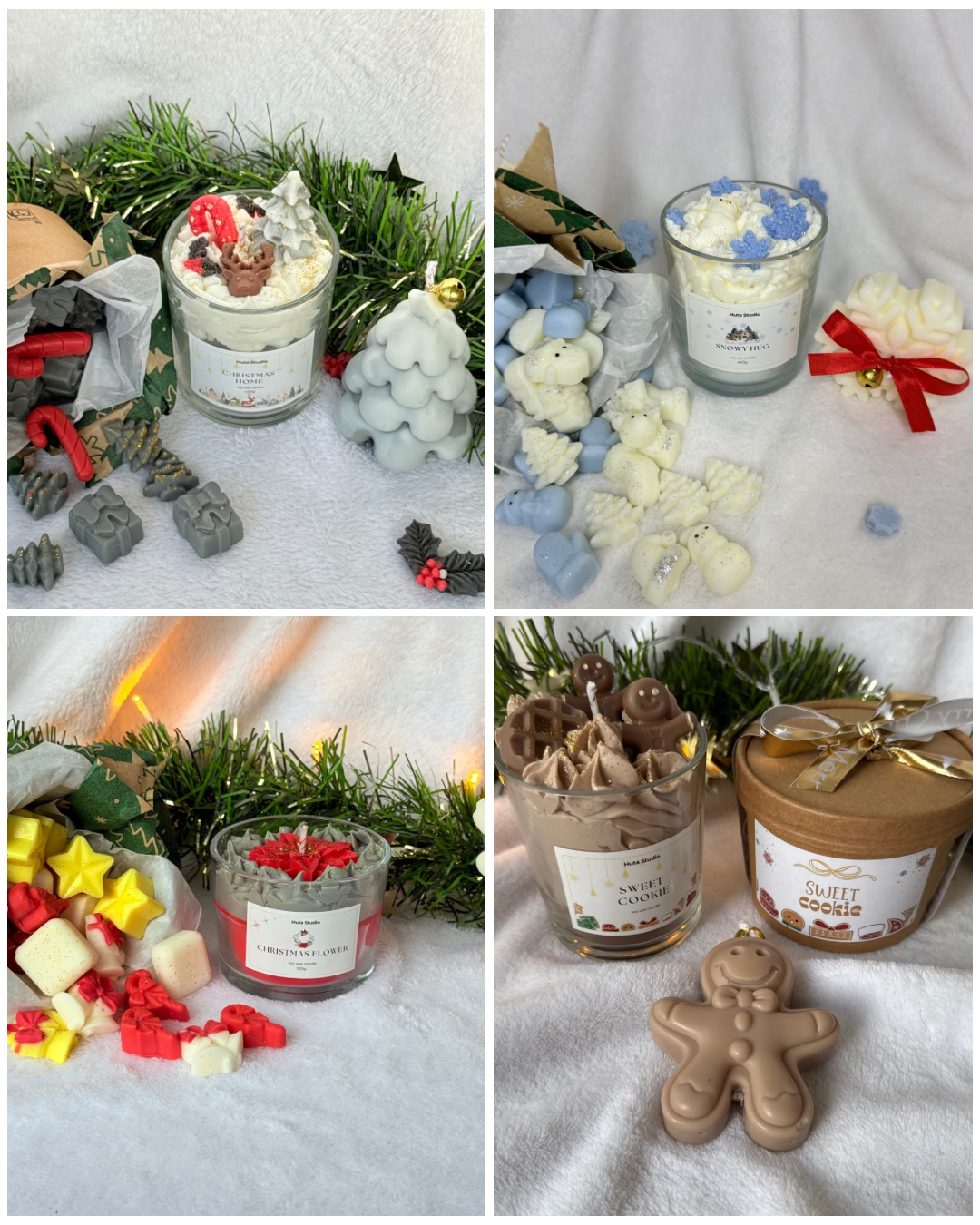 Pack velas & Wax Melts de Navidad Completo