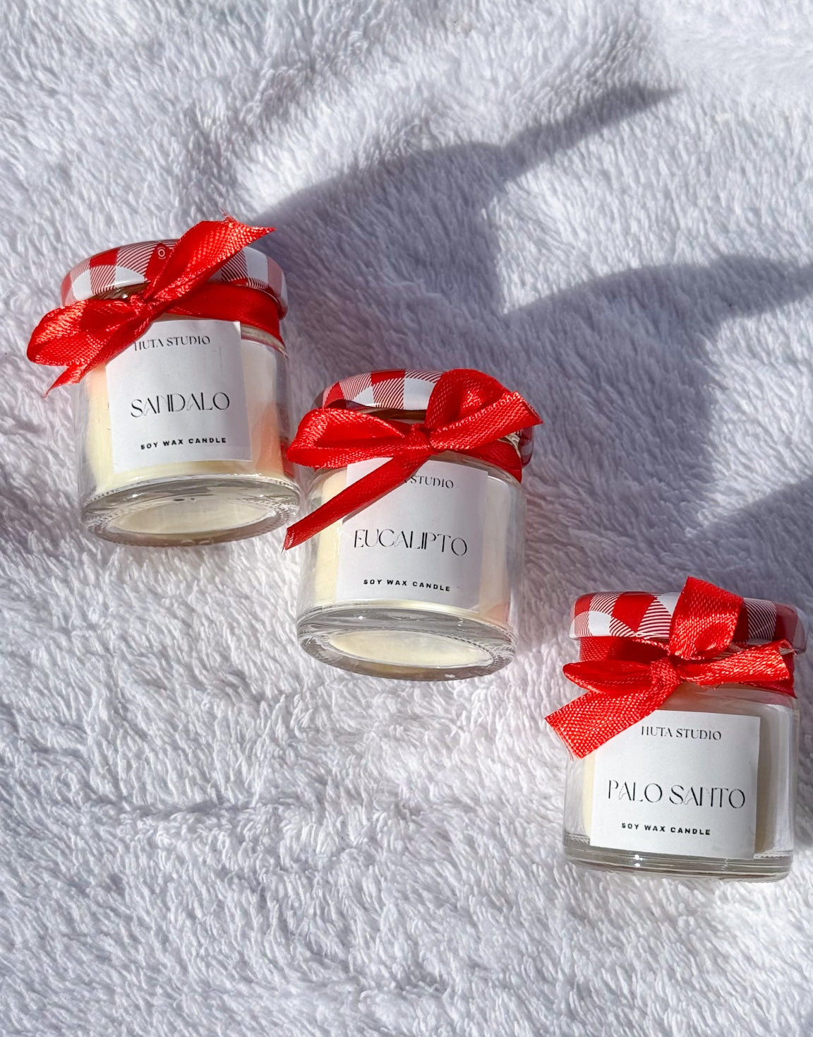 Pack intención Navideña - 3 mini velas