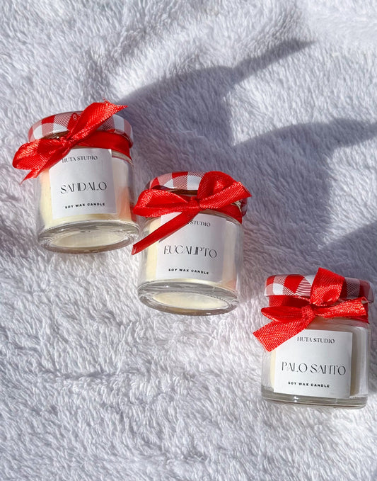 Pack intención Navideña - 3 mini velas