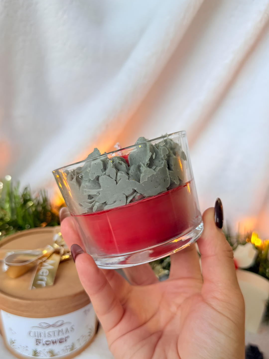 Vela Flor de navidad