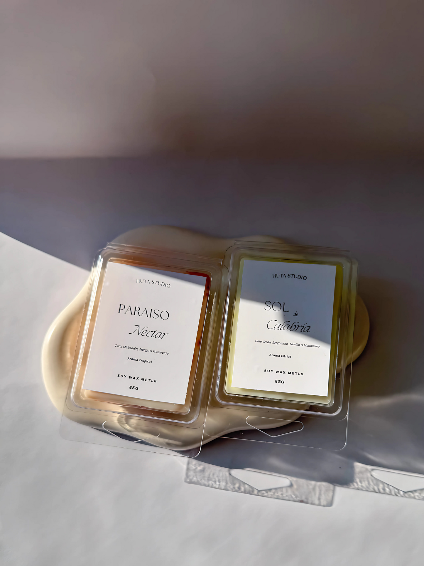 Pack Dúo Wax Melts – Tropical + Cítrico